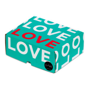 caja menta para regalos